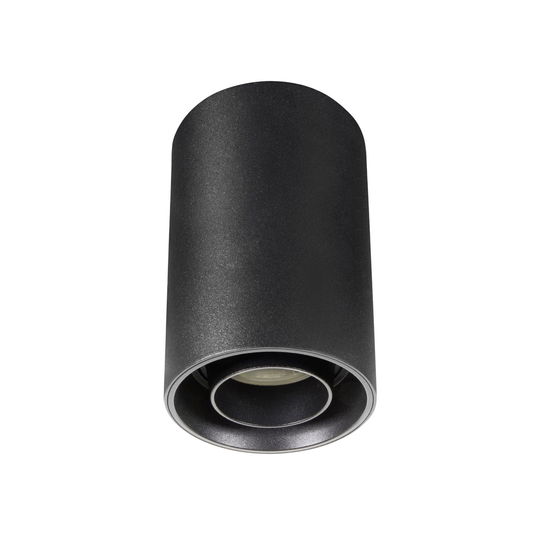 Prüfen Chloe Gu10 Spot Aufputz Gu10 250 V Ip20 80x130mm Schwarz Rund Beweglich Chloe Gu10 Spot Aufputz Gu10 250 V Ip20 80x130mm Schwarz Rund Beweglich