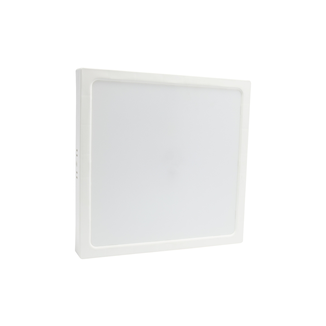 Prüfen Algine Anbaudownlight 24 W Nw 230 V 120st Ip20 Ik06 288x288x38mm Weiß Quadratisch Algine Anbaudownlight 24 W Nw 230 V 120st Ip20 Ik06 288x288x38mm Weiß Quadratisch