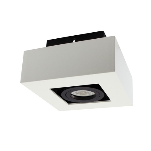 Prüfen Mirora Gu10 Aufputz Gu10 250 V Ip20 145 X145 X85mm Weiß Schwarz Quadratisch Beweglich