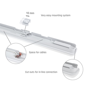 Limea Go Hermetic 1200mm 50 W Nw 230 V 120st Ip65 Ik07 1200 X60 X52mm Weiß 5 Limea Go Hermetic 1200mm 50 W Nw 230 V 120st Ip65 Ik07 1200 X60 X52mm Weiß small 5