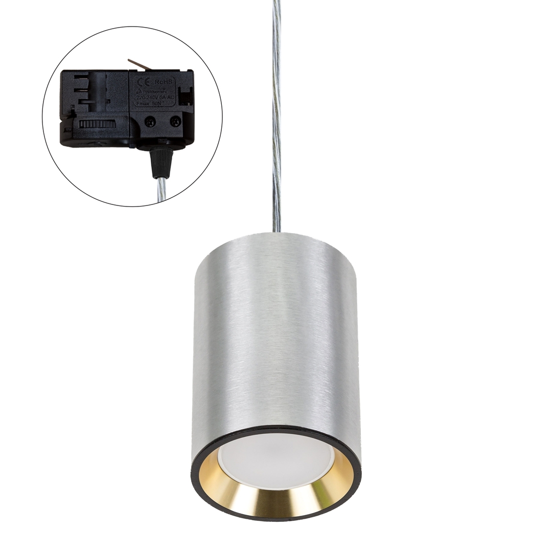 Prüfen Chloe Gu10 Mini Aufputz Gu10 250 V Ip20 70x100mm Silber, Gold Center Round Track. Chloe Gu10 Mini Aufputz Gu10 250 V Ip20 70x100mm Silber, Gold Center Round Track.