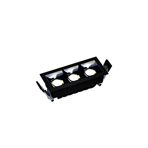 Prüfen Grid Model M Flush Mount 47x45x106 Mm, 8 W, 45°, Farbe Schwarz