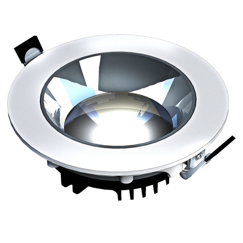 Prüfen Spiegel Model Xl Flush Mount, 30 W, 30°, 220x70 Mm, Farbe Weiß