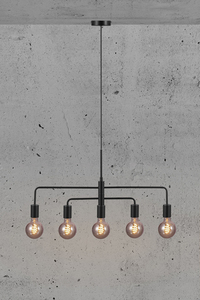 GLOOM Hängeleuchte Nordlux E27 40W Metall Schwarz small 0