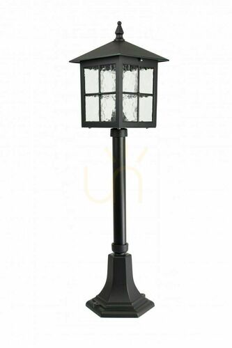 Prüfen Außenstehleuchte SU-MA Venice schwarz patina 76 cm E27 K 5002/3/KW