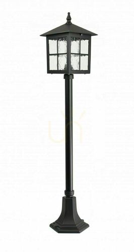 Prüfen Außenstehleuchte SU-MA Venedig K 5002/2/KW schwarz Patina Eisglas 106 cm