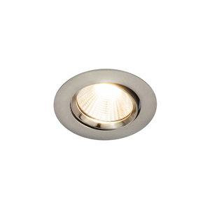 FREMONT Nordlux LED Einbauleuchte Metall Gebürstetes Nickel small 1