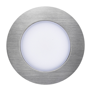 LEONIS Nordlux LED-Einbauleuchte Kunststoff Gebürstetes Nickel small 2