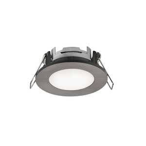 LEONIS Nordlux LED-Einbauleuchte Kunststoff Gebürstetes Nickel small 4