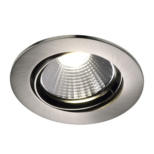 Prüfen FREMONT Nordlux LED Einbauleuchte Metall Gebürstetes Nickel