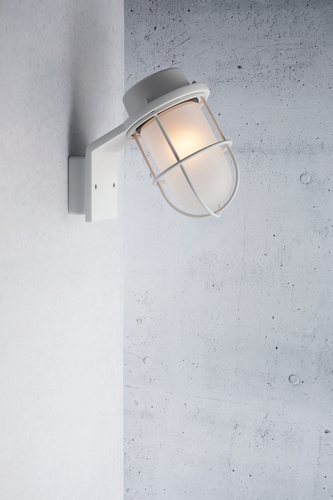 Prüfen MARINA Wandleuchte Nordlux E27 20W Metall Weiß