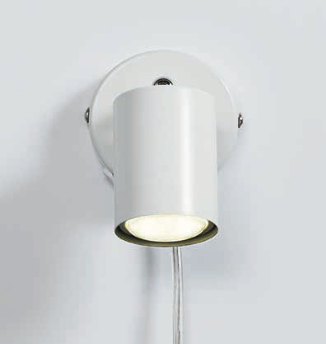 Prüfen EXPLORE Nordlux GU10 7W Metall Weiß Wandleuchte