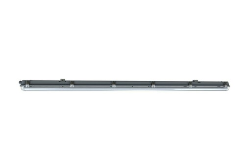 Prüfen Lichtleiste WORKSIP65 Nordlux G13 2x24W Kunststoff Grau.