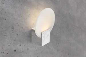 HESTER Nordlux LED-Wandleuchte Kunststoff Marmor small 2