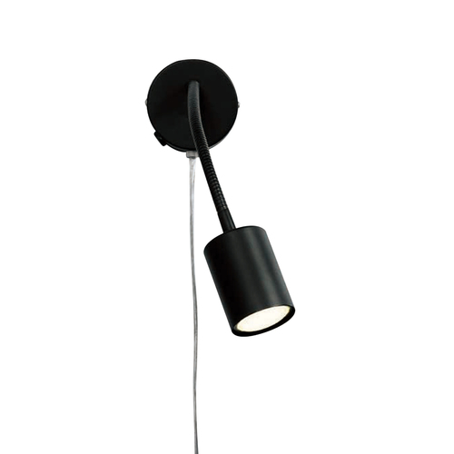 Prüfen Schwarze Nordlux Explore Flex Wandleuchte GU10 2113261003