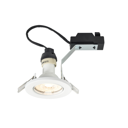 Prüfen CANIS Nordlux GU10 35W Metall Weiß Einbauleuchte