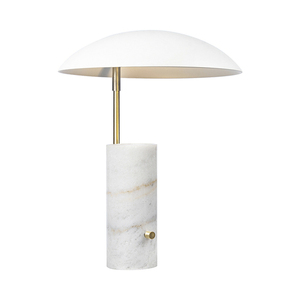 MADEM DFTP GU10 15W Marmor Weiß Tischlampe small 1