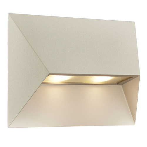 Prüfen Nordlux PONTIO GU10 2X25W Aluminium Beige Wandleuchte