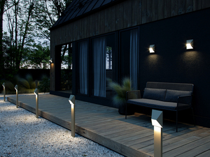 PONTIO Gartenlampe Nordlux GU10 25W Aluminium Beige small 0