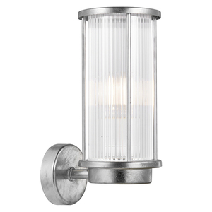 LINTON Nordlux E27 15W Wandleuchte aus verzinktem Stahl Verzinkt small 1