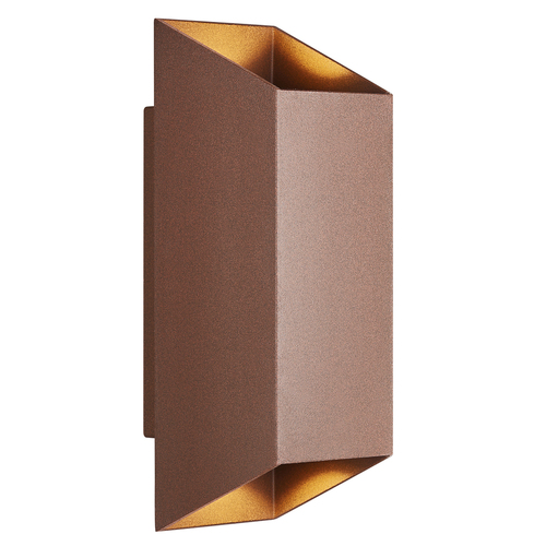 Prüfen NICO Nordlux GU10 2x35W Aluminium verrostet Wandleuchte