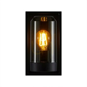 Nordlux Griffin 2218131047 Außenwandleuchte E27 – schwarz, rauchfarbener Schirm small 5