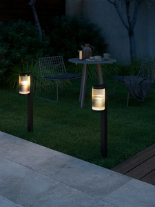COUPAR Gartenlampe Nordlux E27 25W Aluminium Schwarz small 0