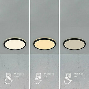 OJA Nordlux LED-Deckenleuchten Kunststoff Schwarz small 2