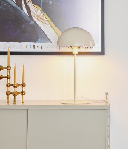 Prüfen ELLEN Tischleuchte Nordlux E14 40W Metall Beige
