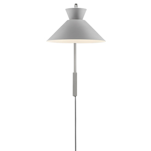Nordlux DIAL Wandleuchte E27 40W Metall Grau small 0