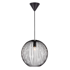 BERONI Nordlux E27 60W Metall Pendelleuchte Schwarz small 2