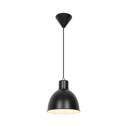 Prüfen Nordlux POP Pendelleuchte E27 40W Metall Schwarz matt