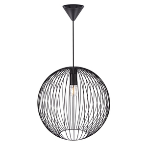 BERONI Nordlux E27 60W Metall Pendelleuchte Schwarz small 2