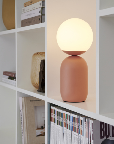 Prüfen NOTTI Nordlux E14 25W Metall Braun Tischlampe.