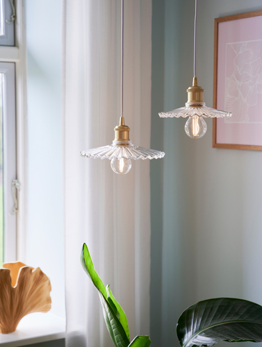 Prüfen TORINA Pendelleuchte Nordlux E27 40W Glas Transparent