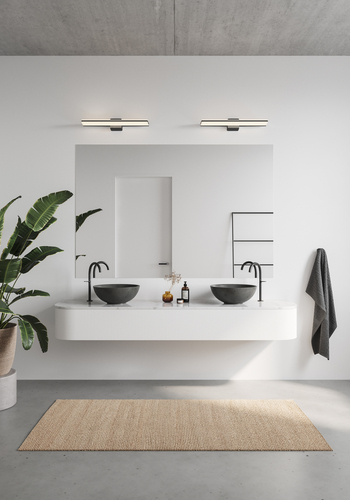 Prüfen TINIA Nordlux LED Metall Wandleuchte Schwarz