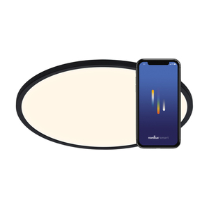 Plafond 42 cm OJA Smart LED CCT - schwarz - NORDLUX small 0
