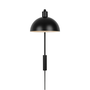 ELLEN Nordlux E14 40W Metall Wandleuchte Schwarz small 2