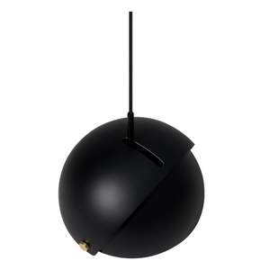 Align DFTP E27 15W Metall-Pendelleuchte Schwarz small 1