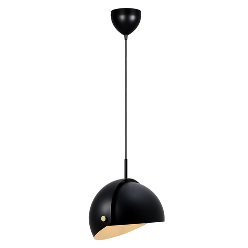 Prüfen Align DFTP E27 15W Metall-Pendelleuchte Schwarz