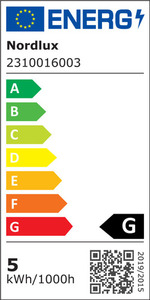 LEONIS Nordlux LED-Einbauleuchte Kunststoff Schwarz small 4