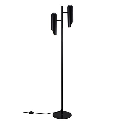 Prüfen ROCHELLE DFTP GU10 2x8W Metall Stehleuchte Schwarz
