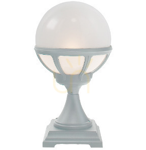 Prüfen Außenstehleuchte NORLYS Bologna 313WH E27 Weiß RAL9003 IP54 43,5 cm