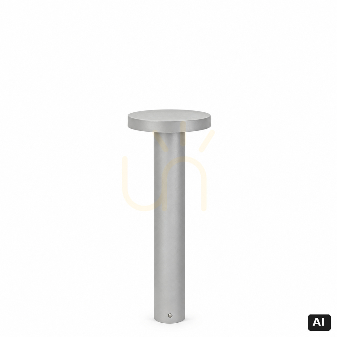 Aluminium bollard light NORLYS BORG 6172AL LED 17.6 W 3000 K DALI2/NightDim