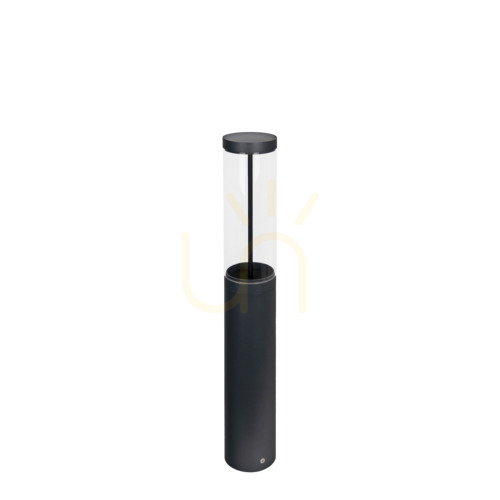 Prüfen LED-Pollerleuchte NORLYS Egersund Park 6091GR Graphit RAL 7016 85 cm 4000 K