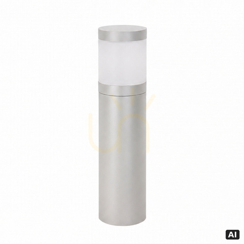 Prüfen Außenleuchtenpoller NORLYS Lillesand 2342AL Aluminium LED 9,2 W 49 cm