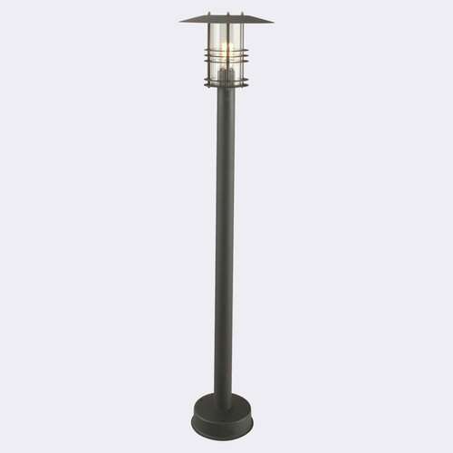 Prüfen STOCKHOLM 285BL Pollerleuchte Schwarz RAL 9005 118cm E27 - NORLYS