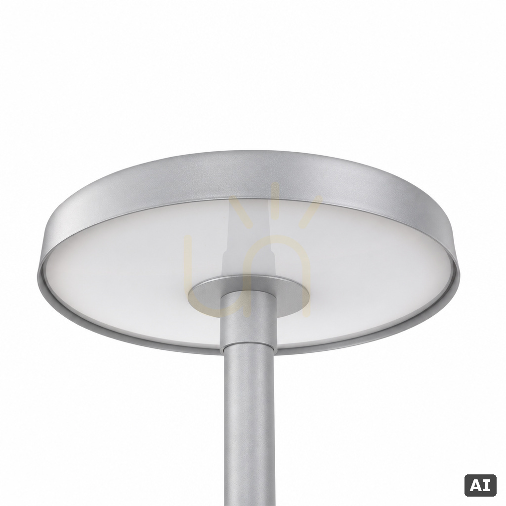 Záhradná lampa Borg 5140 Hliník RAL-9006 - NORLYS