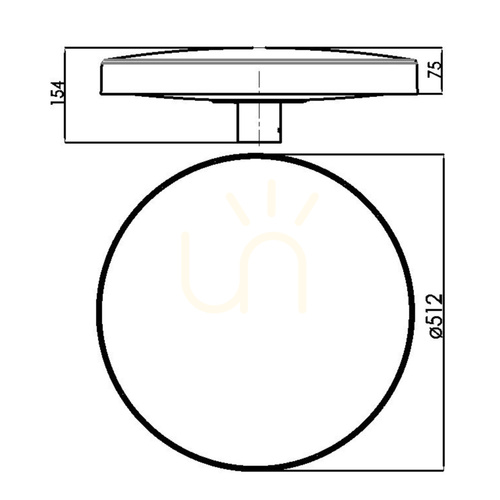 Prüfen NORLYS BORG 5145GR LED-Mastaufsatzleuchte 32 W 4000 K IP65 Graphit