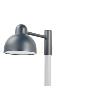 Mastaufsatzleuchte Norlys Koster 1915GR LED 17,5 W 3000 K, Zapfen ø50 mm, graphit RAL 7016 small 1